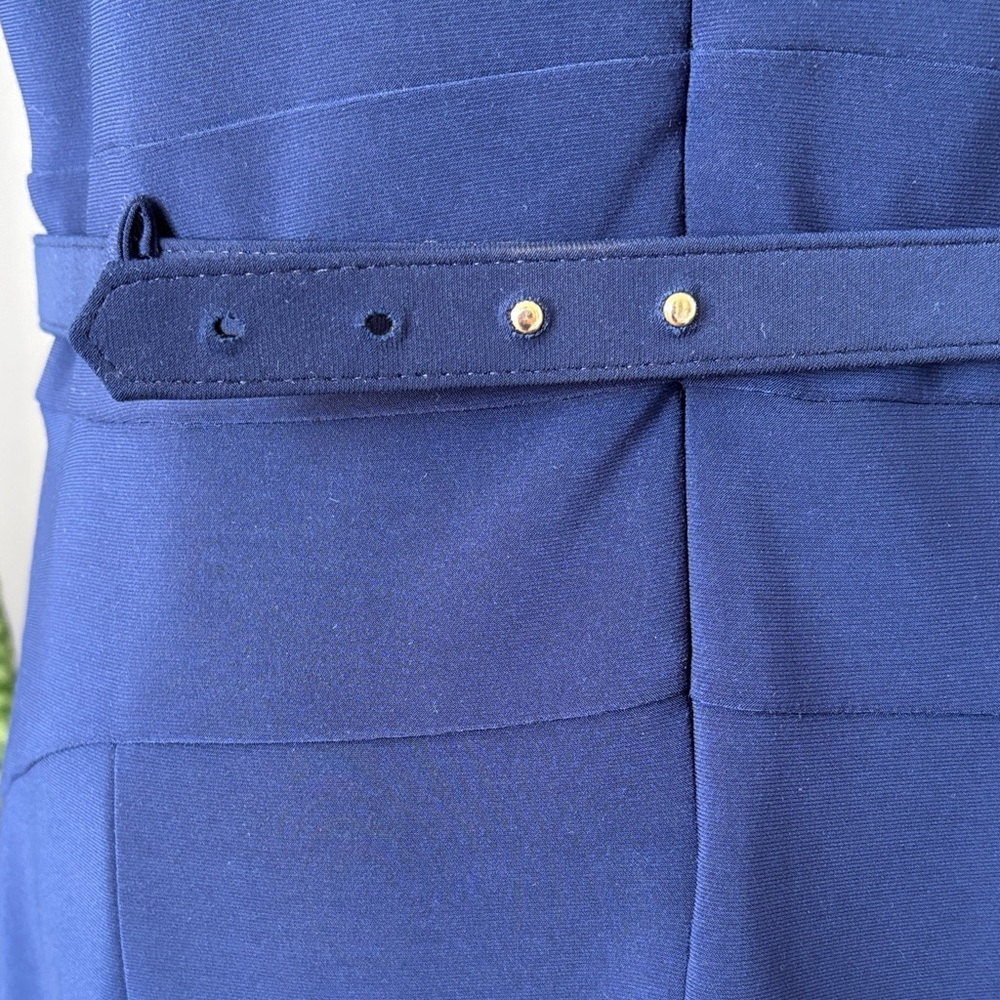 Frank Lyman Design Classic Blue Midi Dress - Picture 4 of 6